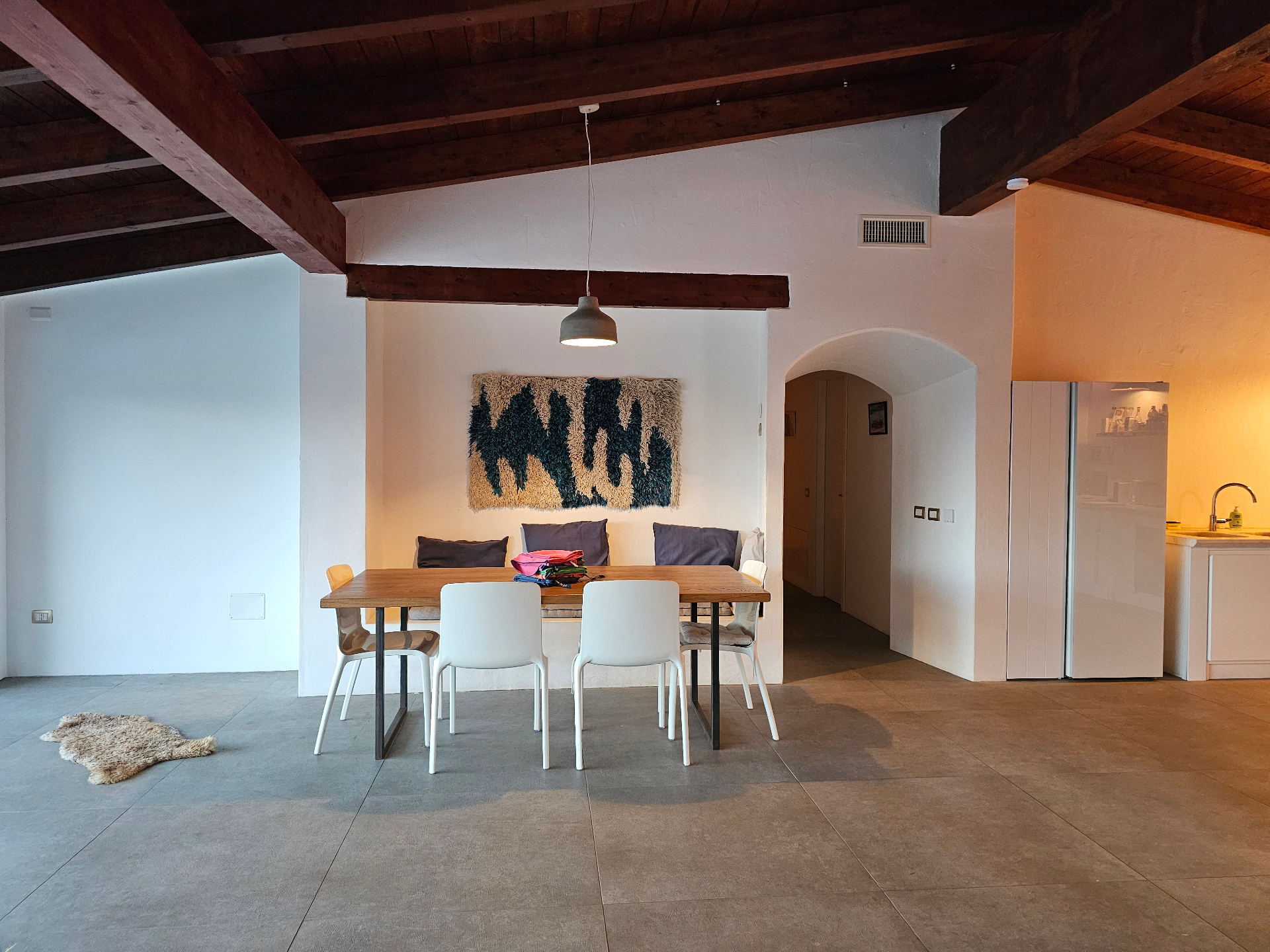 Dining area with panoramic view